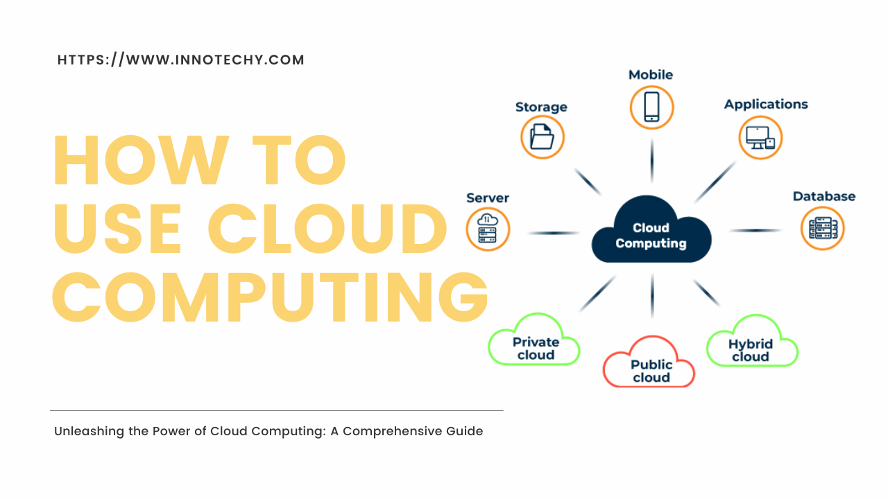 How to use Cloud Computing